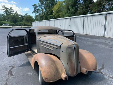 3 Window 1936 Chevy Coupe Hot Rod Rat All Steel Street Like 193433 Ford For Sale