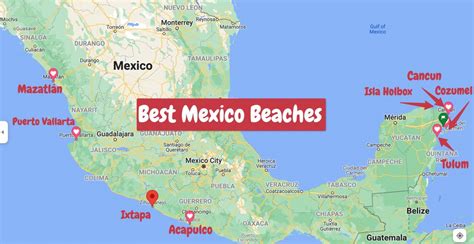 18 Best Beaches In Mexico To Visit Map Updated