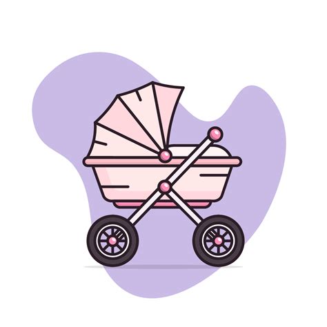 Pram Royalty Free Stock SVG Vector and Clip Art