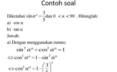 Detail Contoh Identitas Trigonometri Koleksi Nomer 9