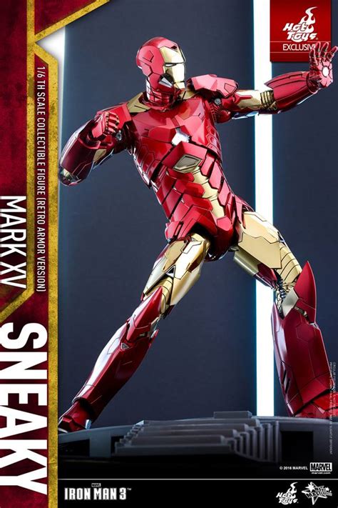 聖誕Iron Man Hot Toys鐵甲奇俠3Sneaky Mark XV 電影概念版 16 比例珍藏人偶 Toys Zone D 玩具兄弟 Figures Price