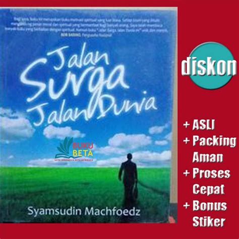 Jual Jalan Surga Jalan Dunia Syamsudin Machfoedz Di Lapak Buku Beta