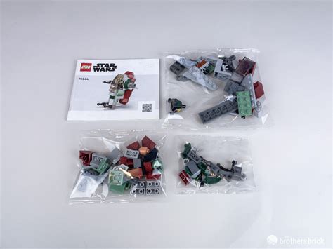 Lego Star Wars 75344 Boba Fetts Starship Microfighter Tbb Review 3 The Brothers Brick The