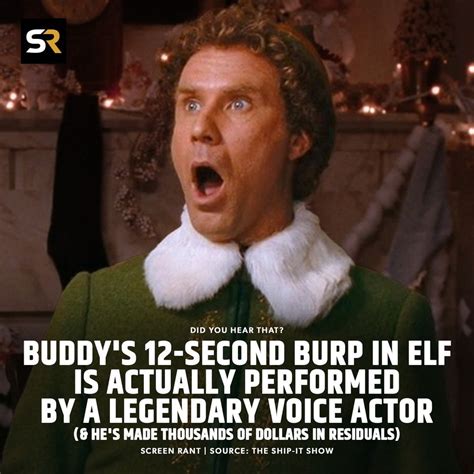 Elf Secretly Replaced Will Ferrell With A Legendary Actor For 1 Disgusting 12-Second Buddy Scene ...