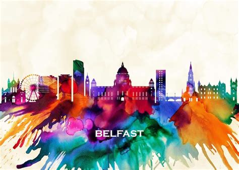 Premium Photo | Belfast skyline