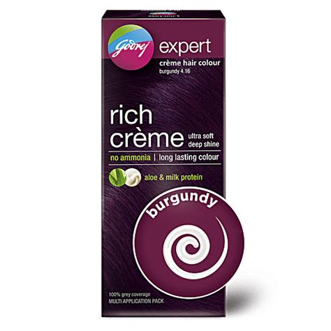 Buy Godrej Expert Rich Creme Hair Colour Burgundy 416 Multi Application