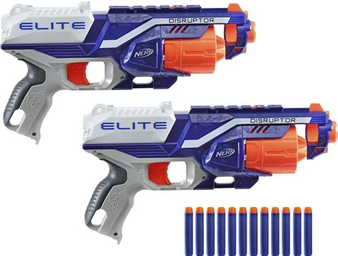 Nerf N Strike Disruptor 2 Blastere Med 12 Elite Dartpiler C2544