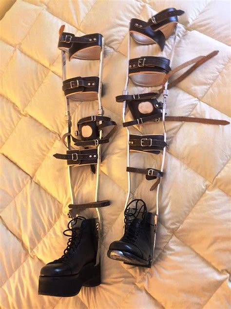 Heavy Kafo Leg Braces And Built Up Right Boot 2 Leg Braces… Flickr