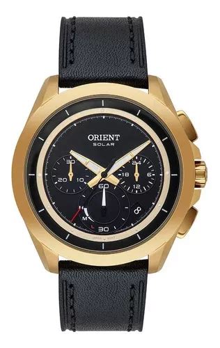 Reloj de pulsera Orient Automático MGSCC006 P1PX de cuerpo color dorado