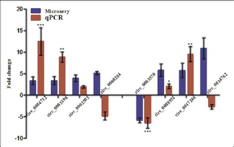 Quantitative Real Time Polymerase Chain Reaction Qrtpcr Validation Of