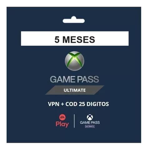 Xbox Game Pass Ultimate Assinatura Meses C Digo Descri O Mercadolivre