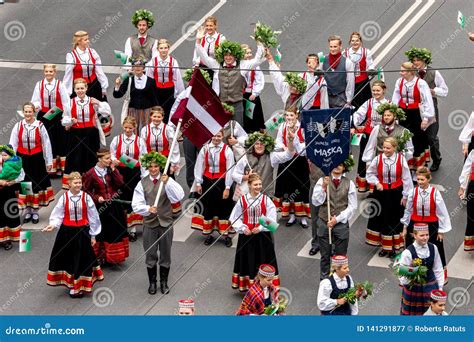 Latvian Song And Dance Festival Editorial Photography Image Of