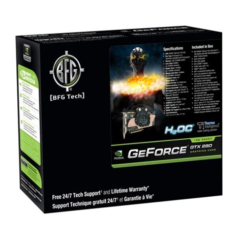 Placa Video Bfg Nvidia Geforce Gtx 280 H2oc 1024mb Gddr3 512bit Pci E Emag Ro