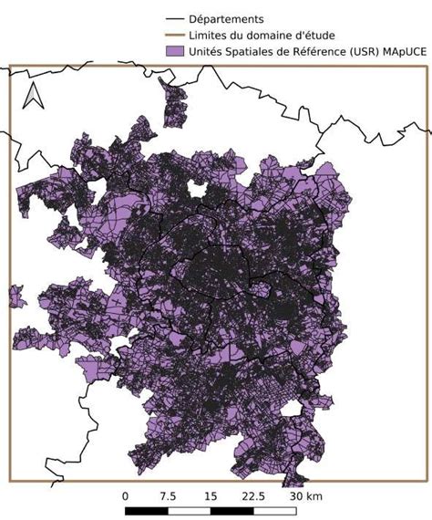 10 Représentation des limites de définition des caractéristiques