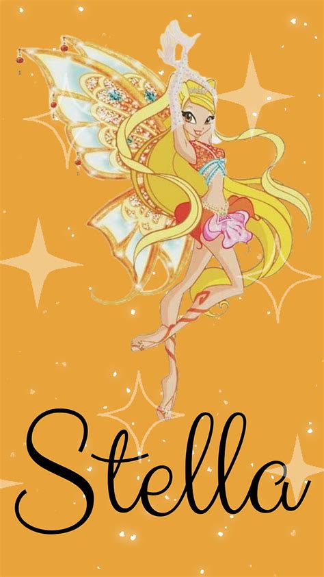 Stella Fairy Of The Shining Sun Solaria Winx Club HD Phone