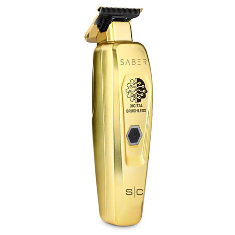 Stylecraft Pro Saber Metal Cordless Trimmer W Brushless Motor Gold Beauty Kit Solutions