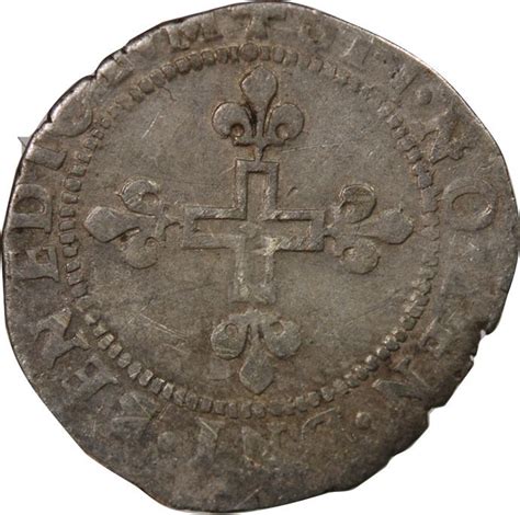 Coin France CHARLES IX DOUBLE SOL PARISIS K BORDEAUX