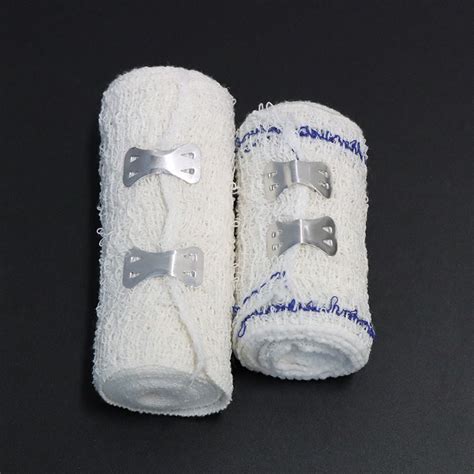 Bluenjoy Medical Supply Crepe Bandage Elastic Gauze Bandage For Wound