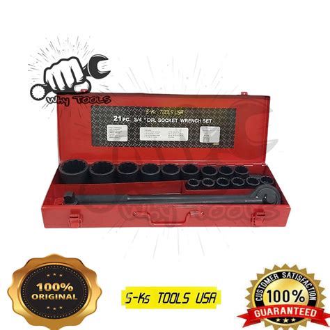 Why Tool Shop Sks Tools Usa Drive Pcs Socket Wrench Set