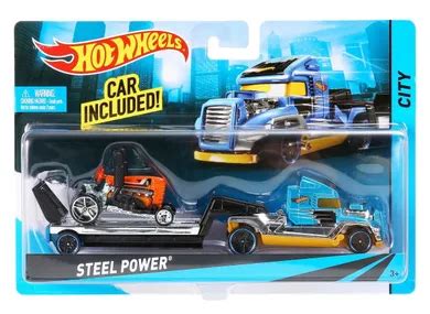 Hot Wheels Ciężarówka z autem smyk