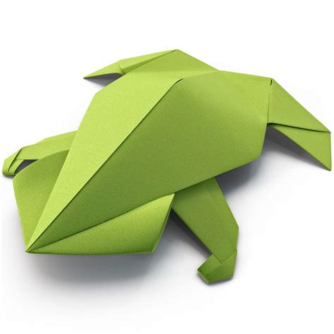 Origami Frog 3D Model $29 - .3ds .c4d .obj .max .ma - Free3D