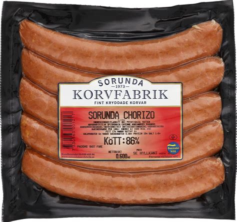 Chorizo Sorunda Korvfabrik