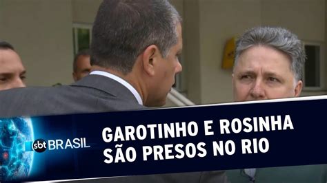 Anthony Garotinho E Rosinha Matheus S O Presos No Rio Sbt Brasil