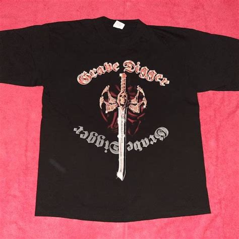 Grave Digger Adult Shirt Etsy