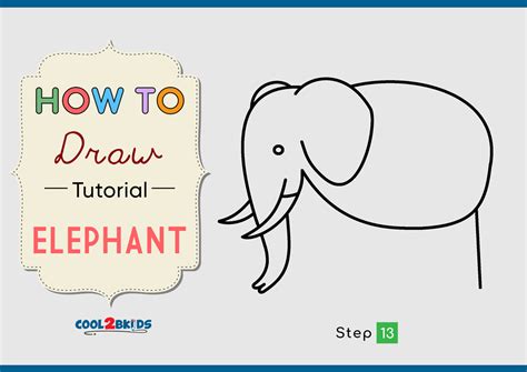 How To Draw An Elephant Cool2bkids