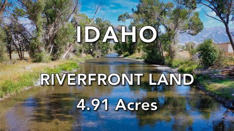 Landio Sold Riverfront Land For Sale In Idaho On Big Lost River