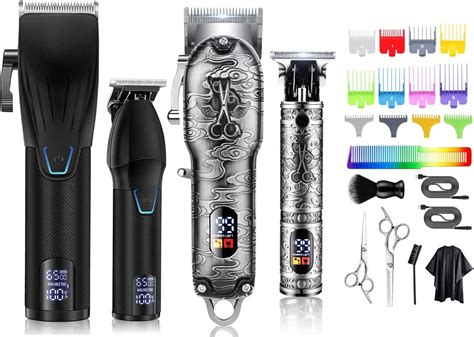 Suttik Professional Hair Clipper And Trimmer Set Barber