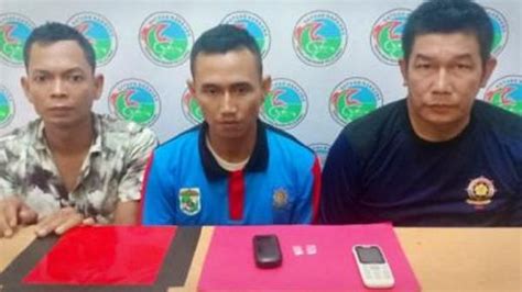 Pesta Sabu 2 Anggota Satpol PP Pemkab Pelalawan Riau Ditangkap Polisi