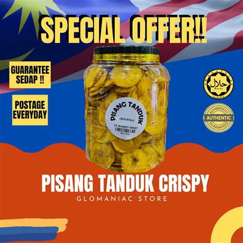 Kerepek Pisang Tanduk Crispy Premium Guarantee Sedap 500 G Shopee