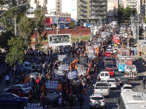 La Unidad Piquetera se moviliza en todo el país El ajuste no se