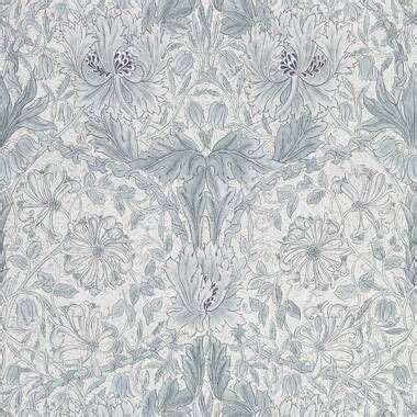 Pimpernel Wallpaper Blue Floral Wallpaper Mcgee Co Morris Wallpapers