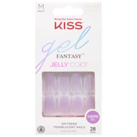 Kiss Gel Fantasy Quince Jelly Nails Ct Fred Meyer