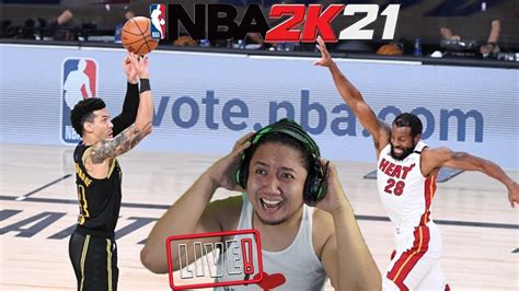 Los Angeles Lakers Vs Miami Heat Finals Game 6 Nba 2k21 Live Ps4 Gameplay Youtube