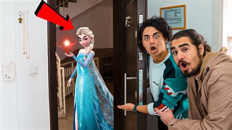 Frozen Dek Elsa Exe Ev Me Geld Bittik Biz Youtube