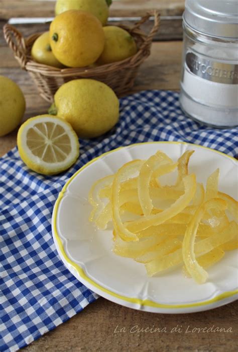 Scorze Di Limone Candite Una Deliziosa E Profumatissima Bont