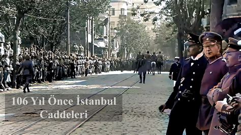 Y L Nce Stanbul Cadde Ve Sokaklar Eskiistanbul Osmanl Youtube