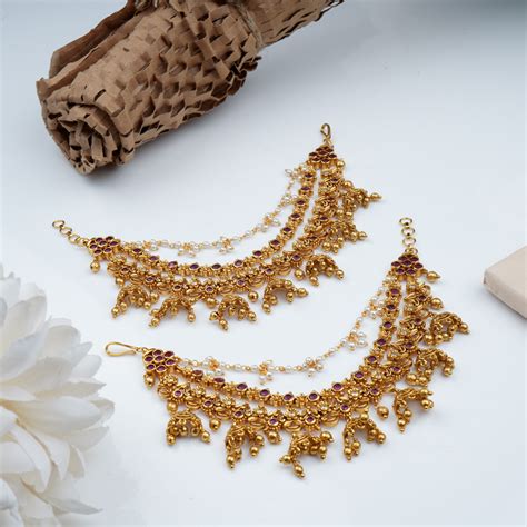 Antique ear-accessories – Narayana Pearls