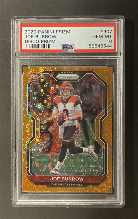 Joe Burrow Prizm Disco Price Guide Sports Card Investor