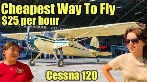 Economical Taildragger 1946 Cessna 120 Youtube