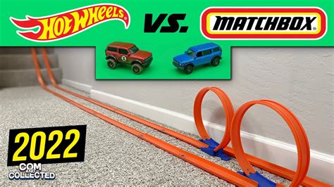 HOT WHEELS Vs MATCHBOX Drag Race 2022 Cars YouTube