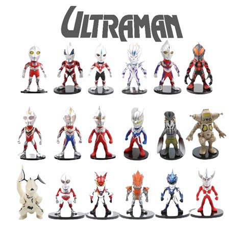 Jual ACTION FIGURE ULTRAMAN SET 6 PCS 6 7CM MINI SIZE NEW SERIES TOPPER