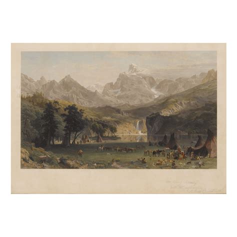 Albert Bierstadt The Rocky Mountains Lander S Peak Circa