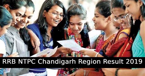 Rrb Ntpc Chandigarh Region Result Released Official Pdf Here