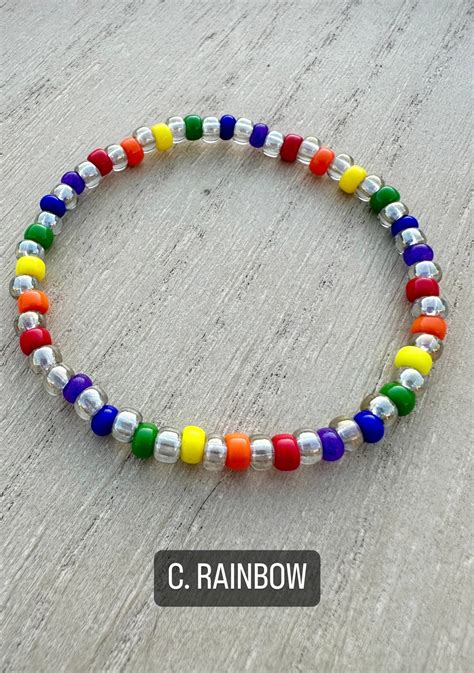 Pride Bracelets Rainbow Jewelry Lgbtqia Bracelet Gay Lesbian Bisexual Transgender Jewelry