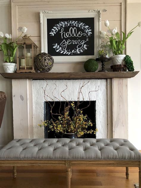 Stunning Fireplace Mantel Decor Ideas You Should Copy Now Hmdcrtn