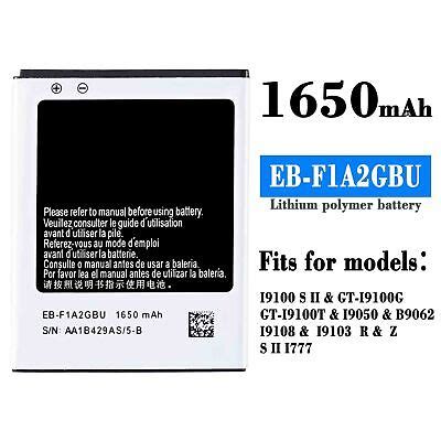 For Samsung Gb T Phone V Li Ion Battery Mah Wh Eb